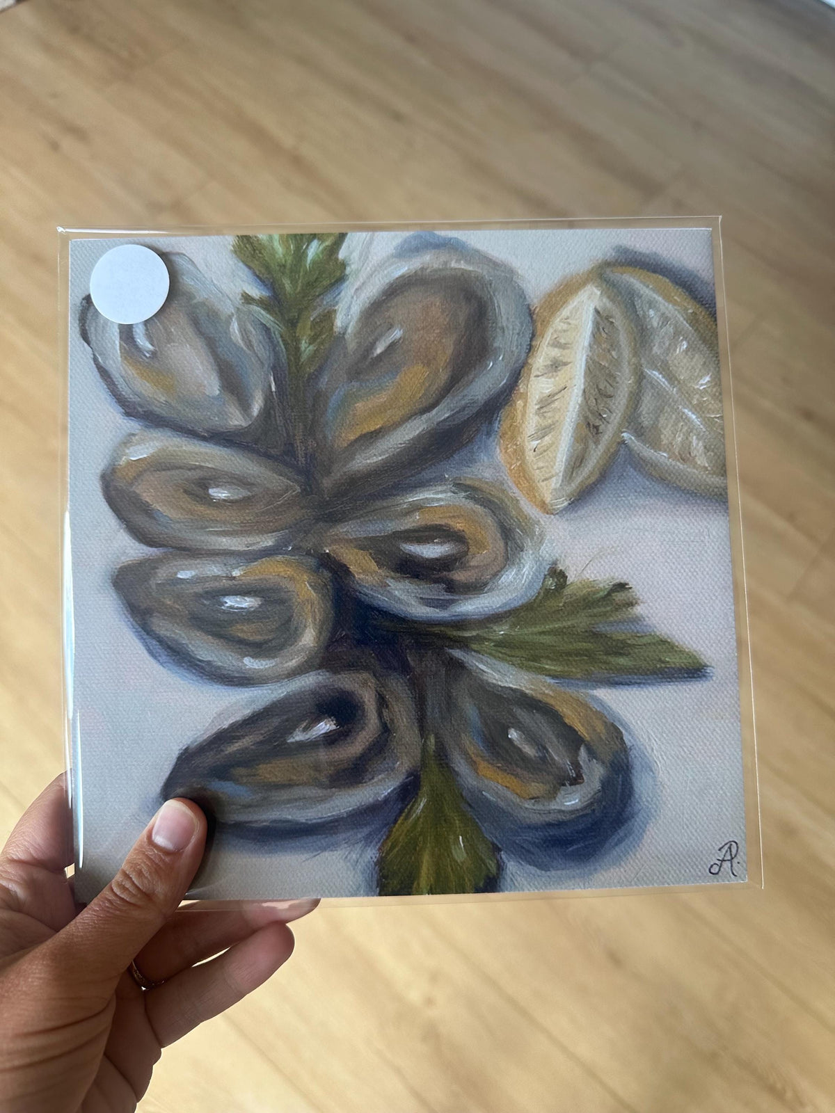 Oysters Print