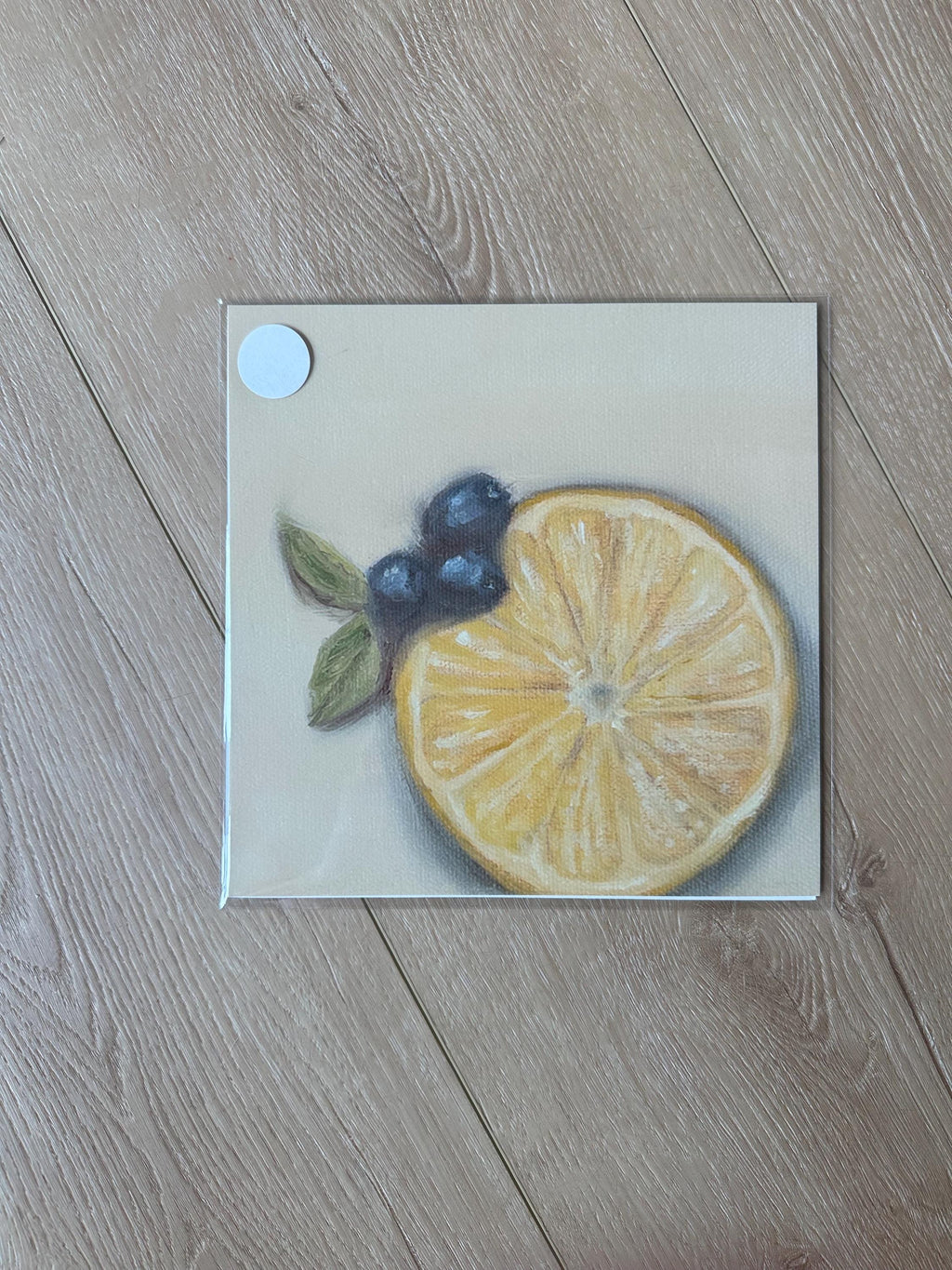 Blueberry Lemon Print