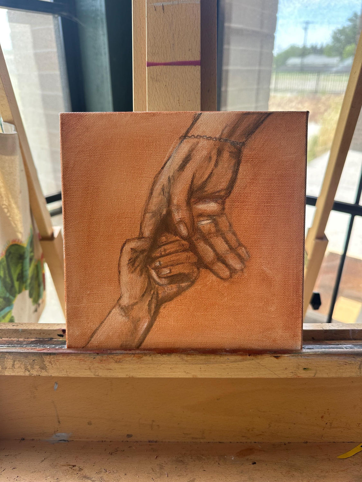 Holding You 8x8inch Original