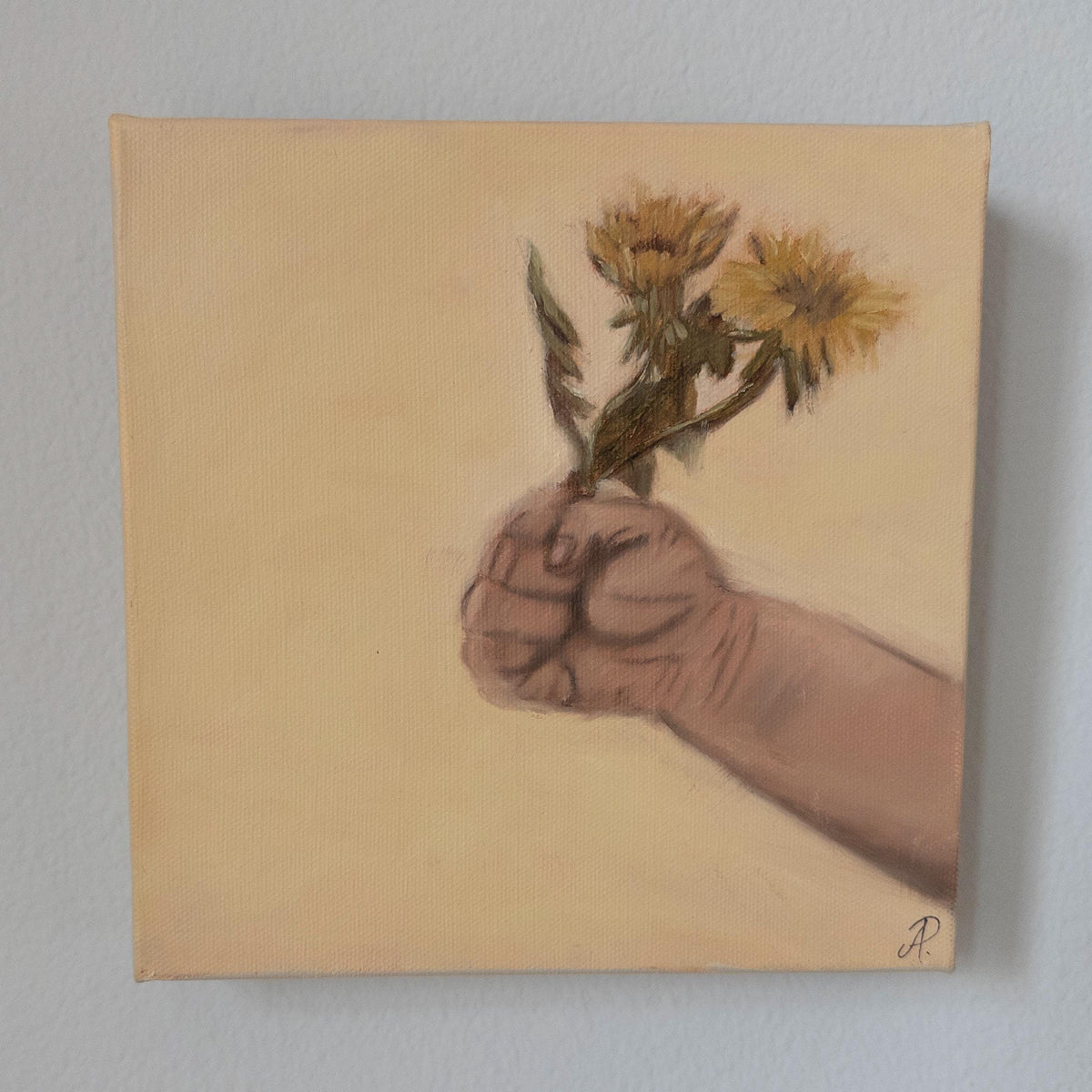 Dandy 8x8inch Original in Maple Frame