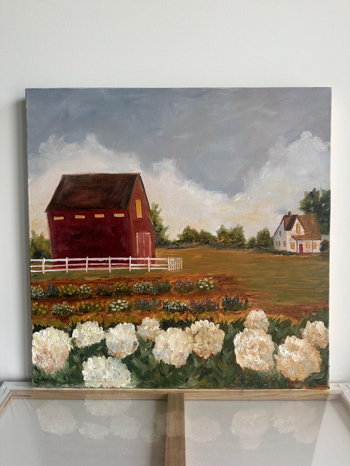 Flower Farm 20x20inch Original