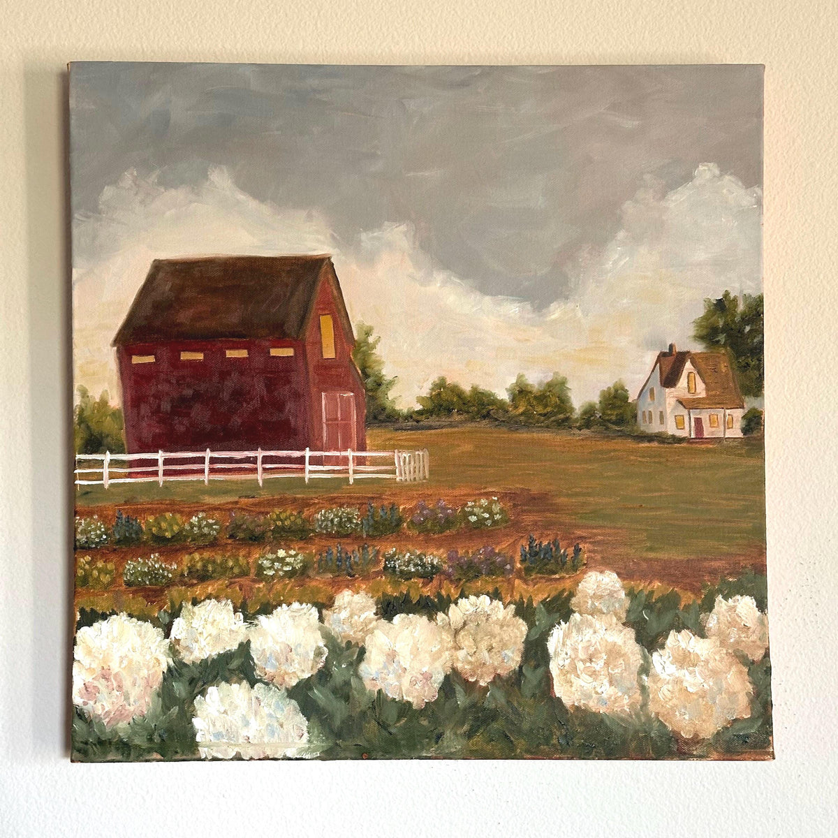 Flower Farm 20x20inch Original