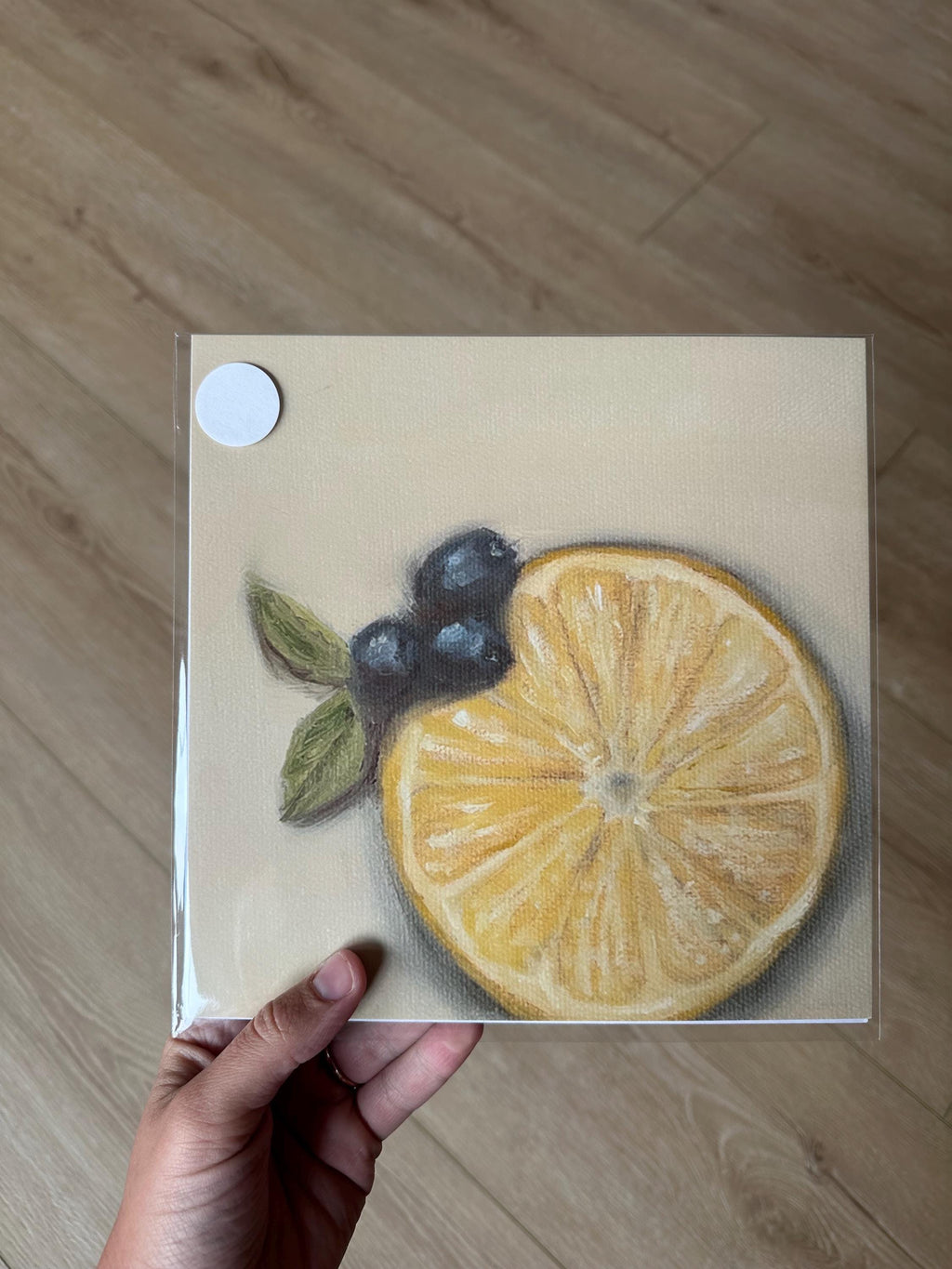 Blueberry Lemon Print