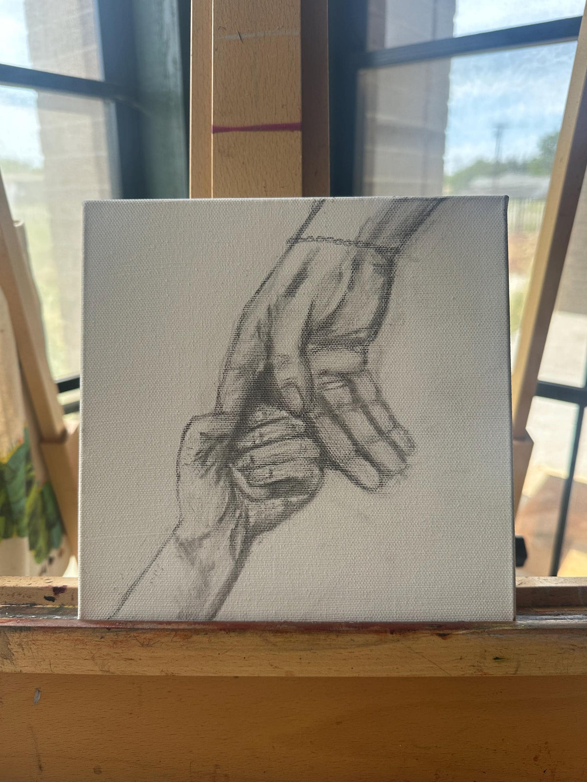 Holding You 8x8inch Original
