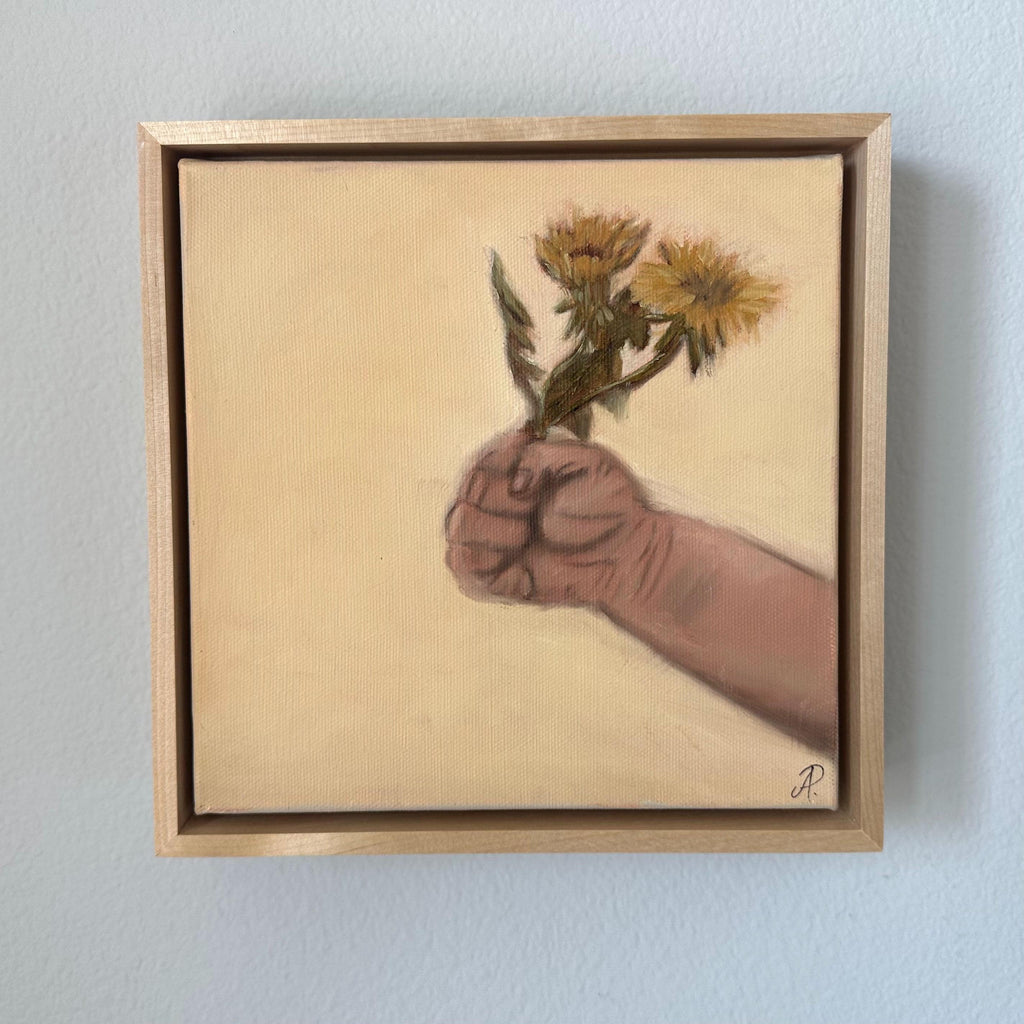 Dandy 8x8inch Original in Maple Frame
