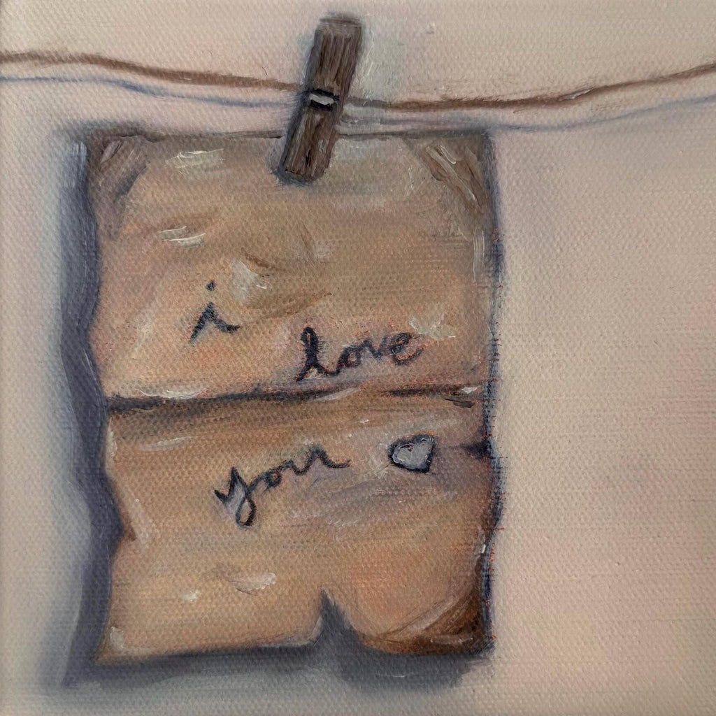 Love Note 6x6inch Original