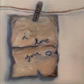 Love Note 6x6inch Original